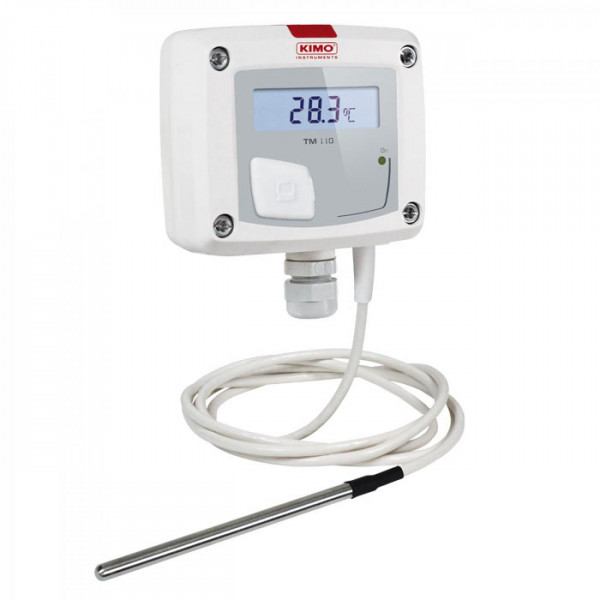 Sensor y transmisor de temperatura