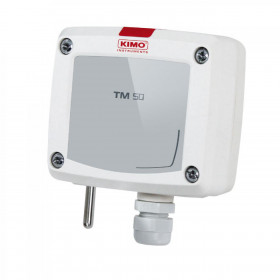 Pt100 temperature sensor with terminal block connection