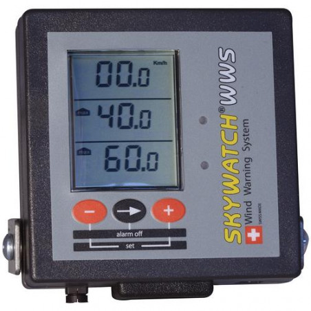 Anémomètre alarme Skywatch WWS (Wind Warning System)