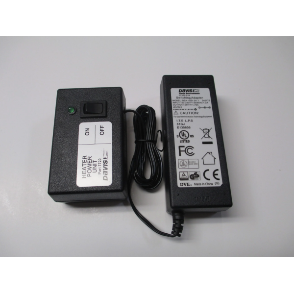 Ensemble d'alimentation pour réchauffeur de pluviomètre - Davis Instruments