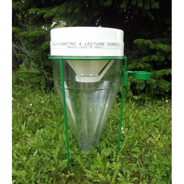 SPIEA Meteo France direct reading rain gauge - Benoit