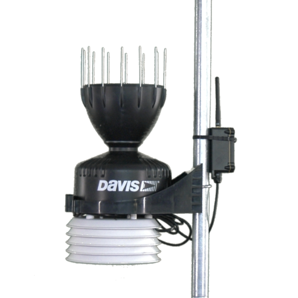 LoRaWAN combined rain gauge and thermohygrometer