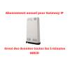Abonnement data pour Gateway IP