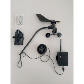 Connected and autonomous anemometer-wind vane