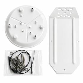 Fixation et coupelle pour abri Vantage Pro 2