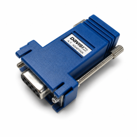 Adaptador RJ11 - puerto serie DE-9F para datalogger 6510SER