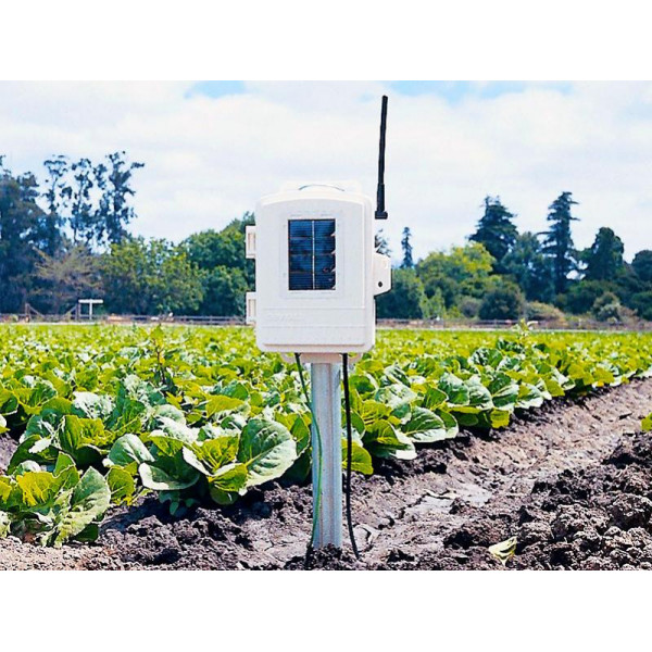 Agricultural measuring station without probe