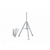 Installation tripod with sardines