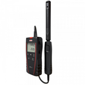 Detector manual de CO2 y temperatura