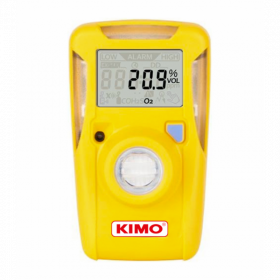 Hand-held O2 gas detector