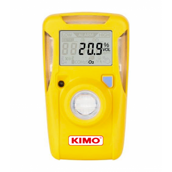 Hand-held O2 gas detector