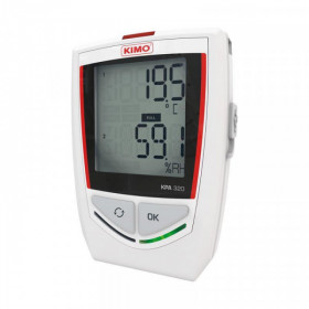 Registrador de temperatura, de higrometría y presión